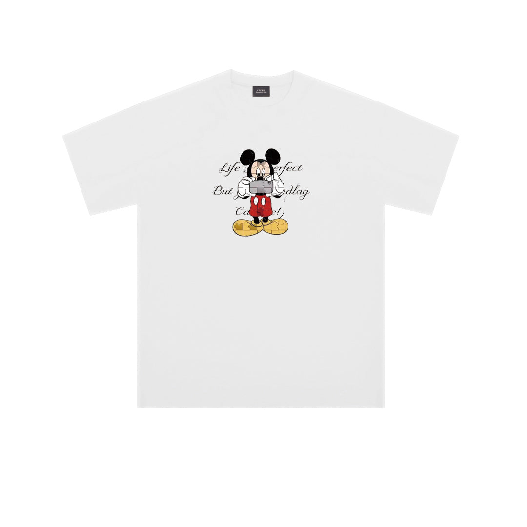 “Puzzle” Oversized Tee -3763