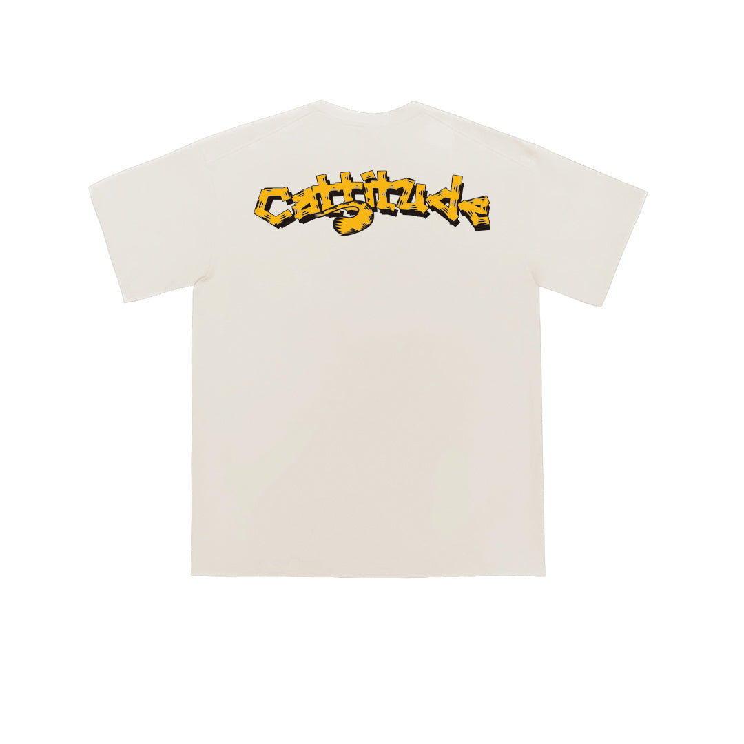 ”G-cattitude" Oversized Tee -3821