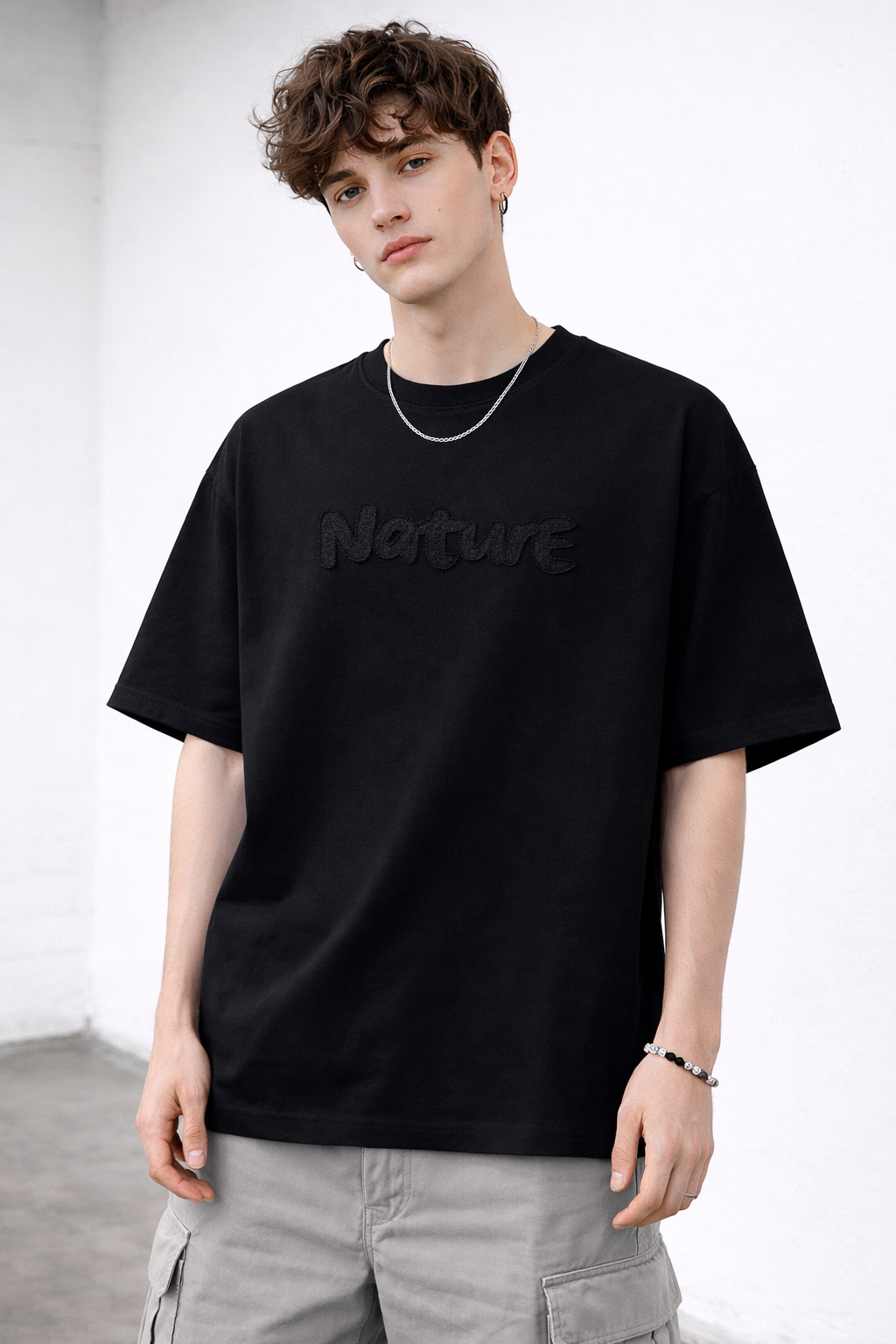 “Nature” Oversized Tee - 3690