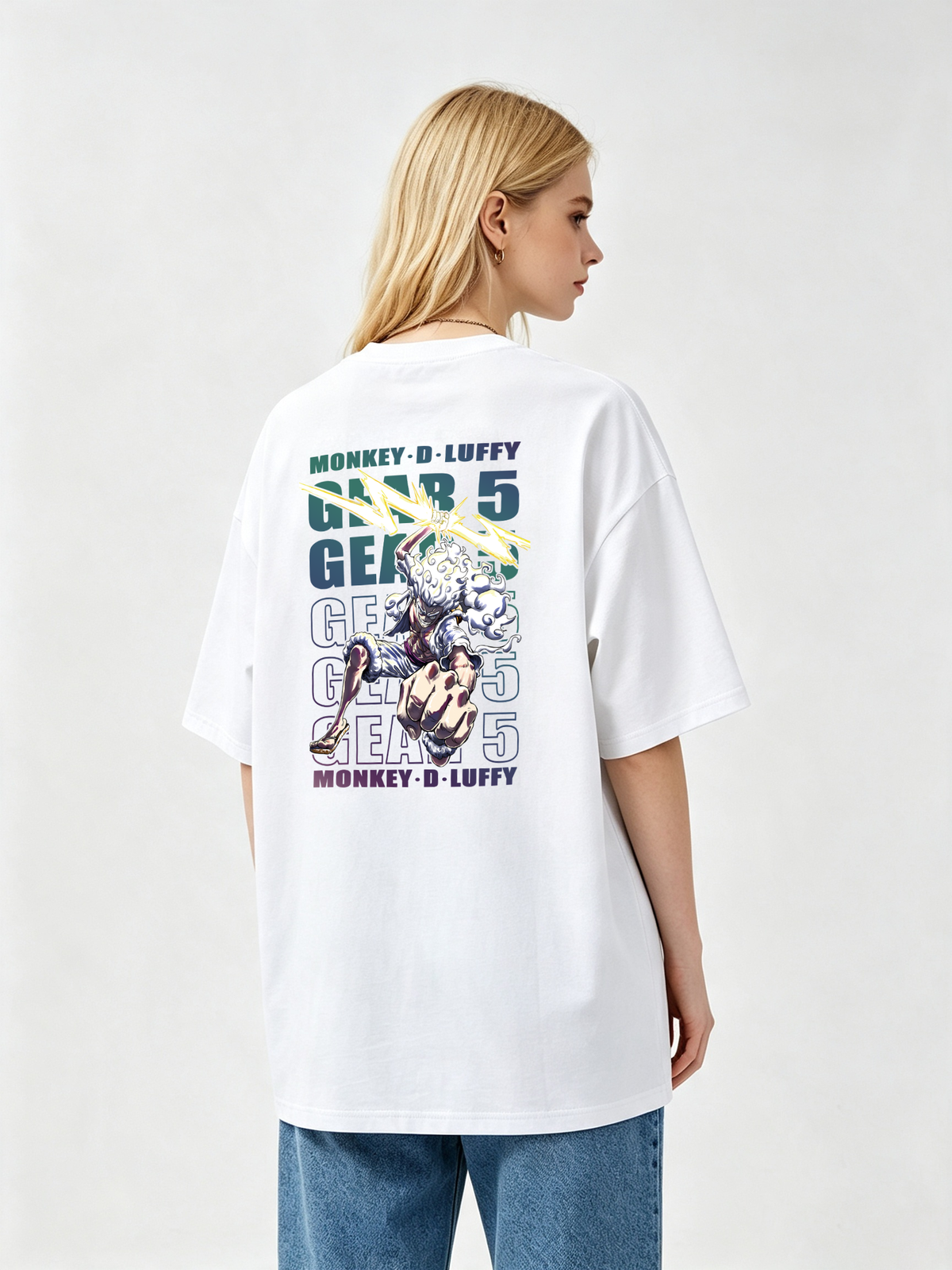 Reflective Oversized Unisex Kids T-Shirt - 38661