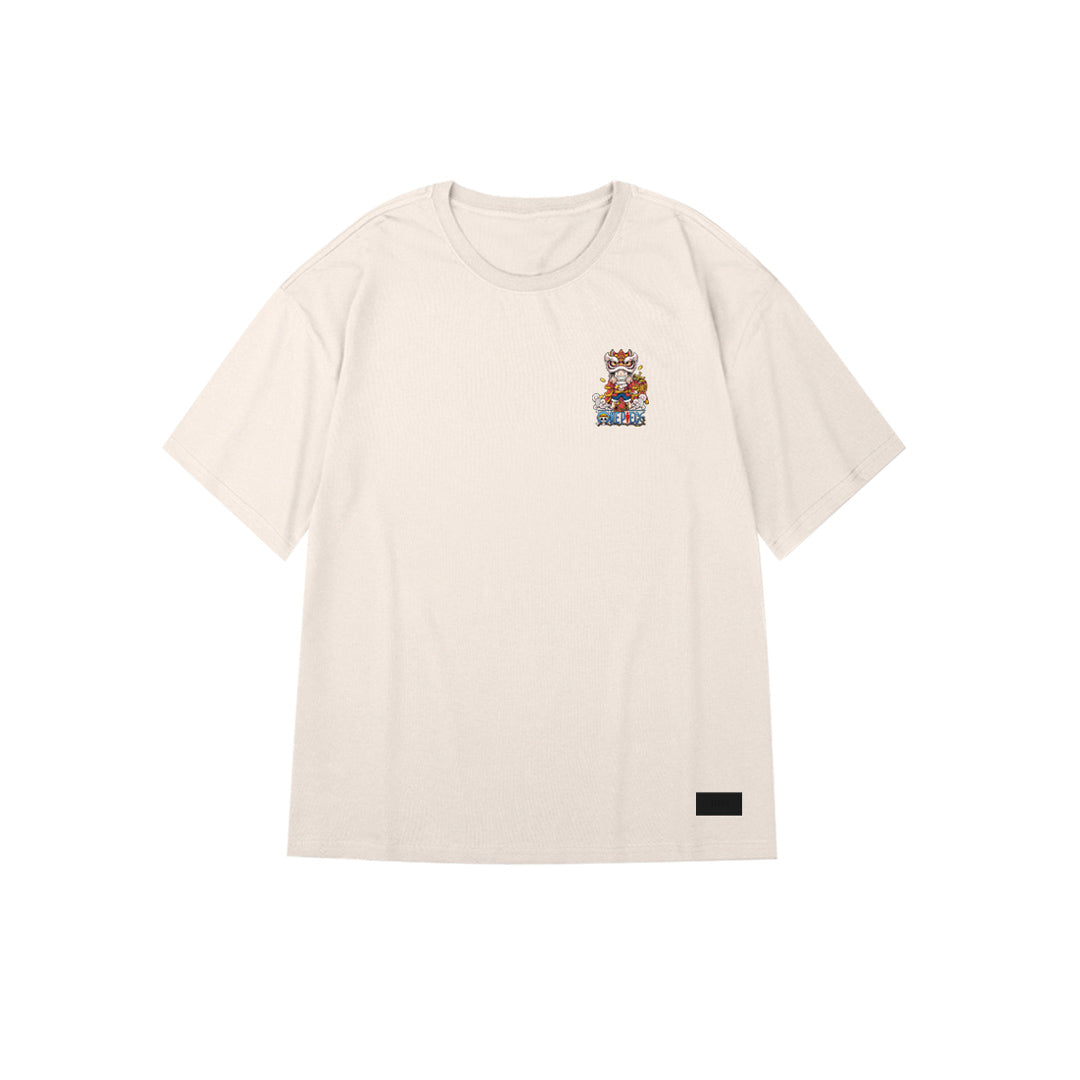 "Lion Dance Luffy" Oversized Tee - 2968