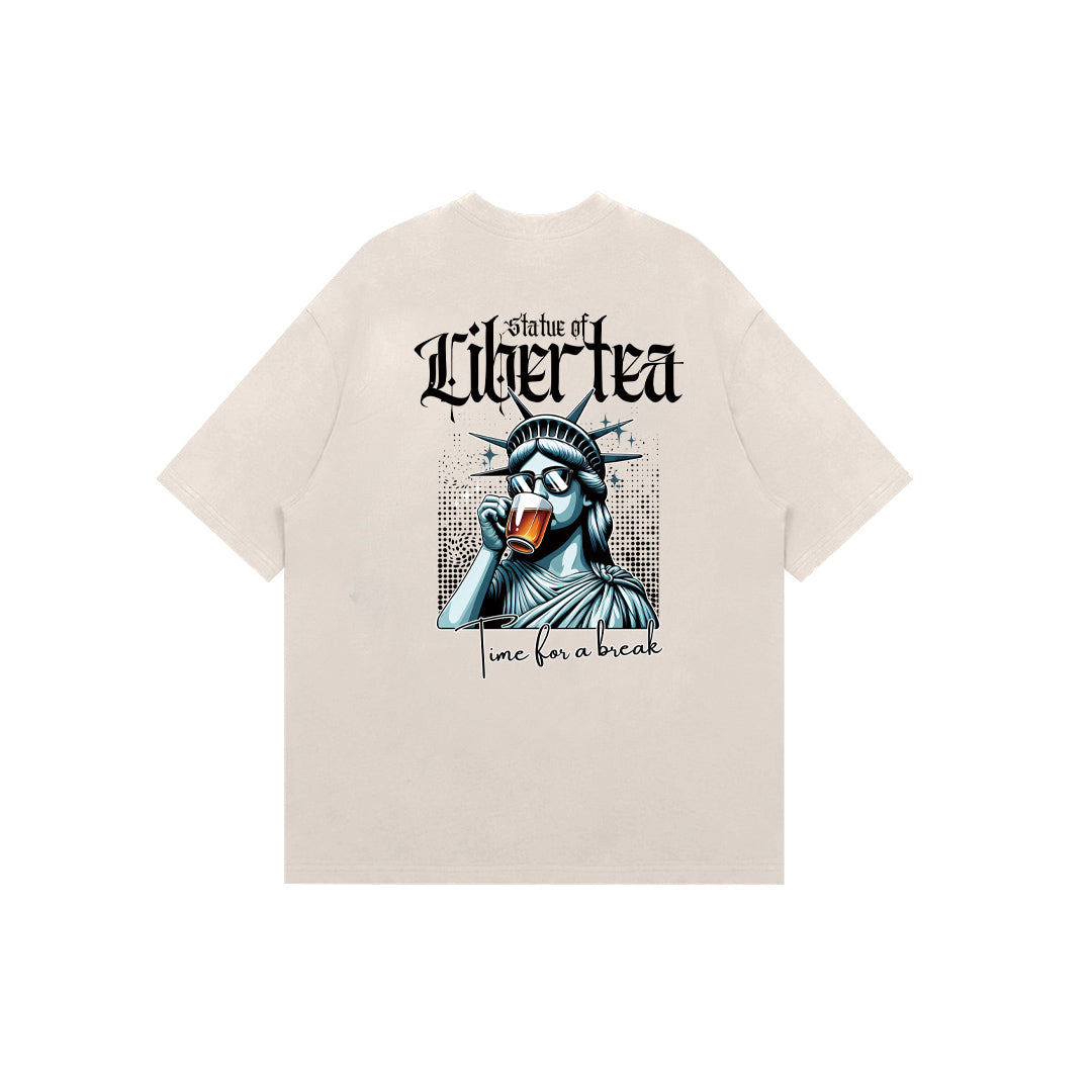 "Liber-Tea" Oversized Tee - 2948