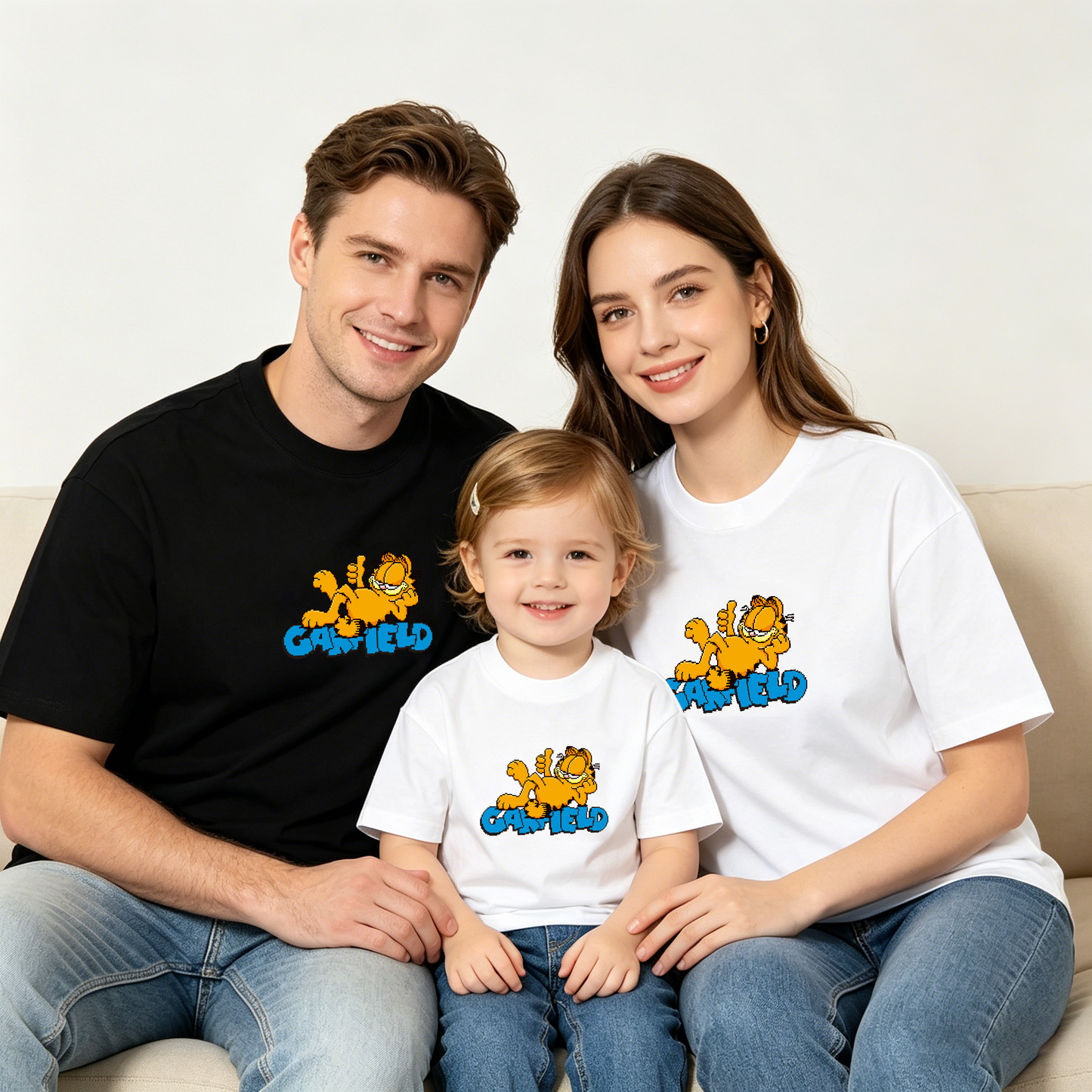 "GOOD GARFIELD" Oversized Unisex Kids T-Shirt - 38251