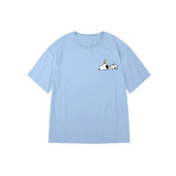 "SNOOPY WITH WOODSTOCKS" Oversized Unisex Reflective Kids T-Shirt 26361
