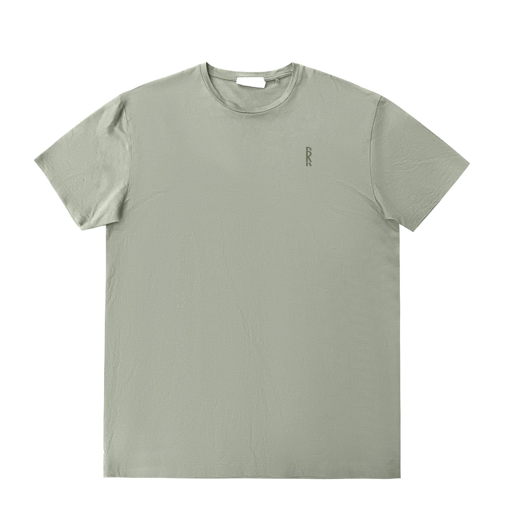 Light Green Basic Tee Pima Cotton - 2755