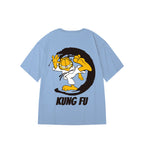 "Garfield Kung Fu" High Graded Odell Fabric Oversized Tee 2400