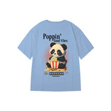 "Panda Popcorn" Oversized Tee 2599