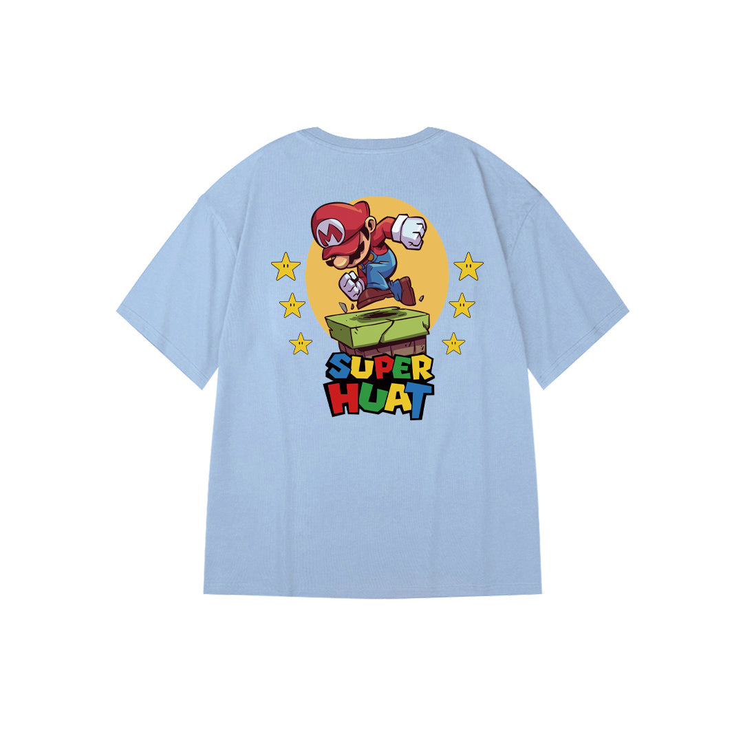 "SUPER HUAT" Oversized Tee - 2959