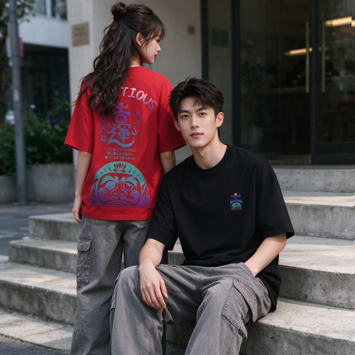 NEW YEAR Oversized Tee - 3961