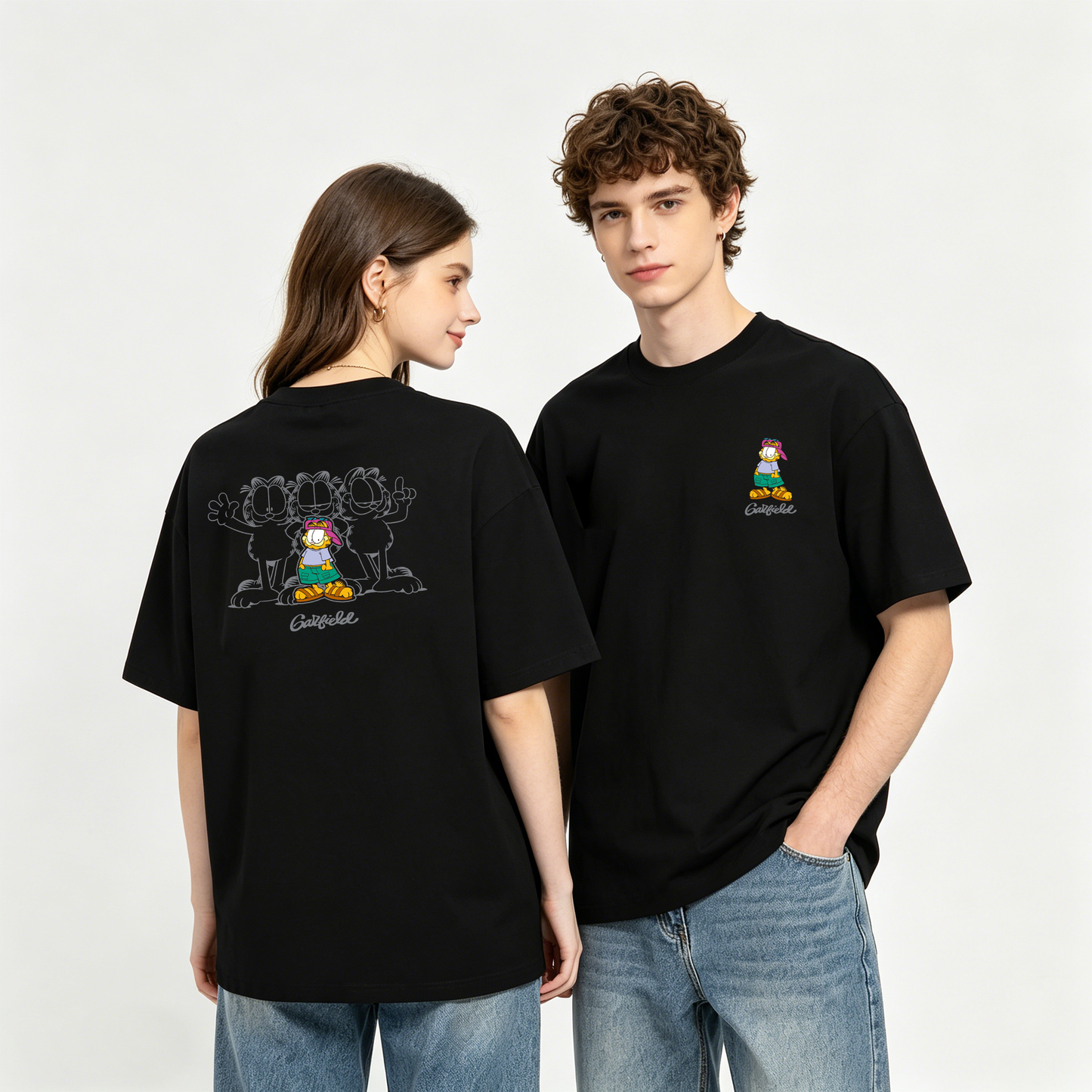 ”G-garfield" Oversized Tee -3819