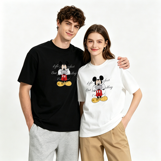“Puzzle” Oversized Tee -3763