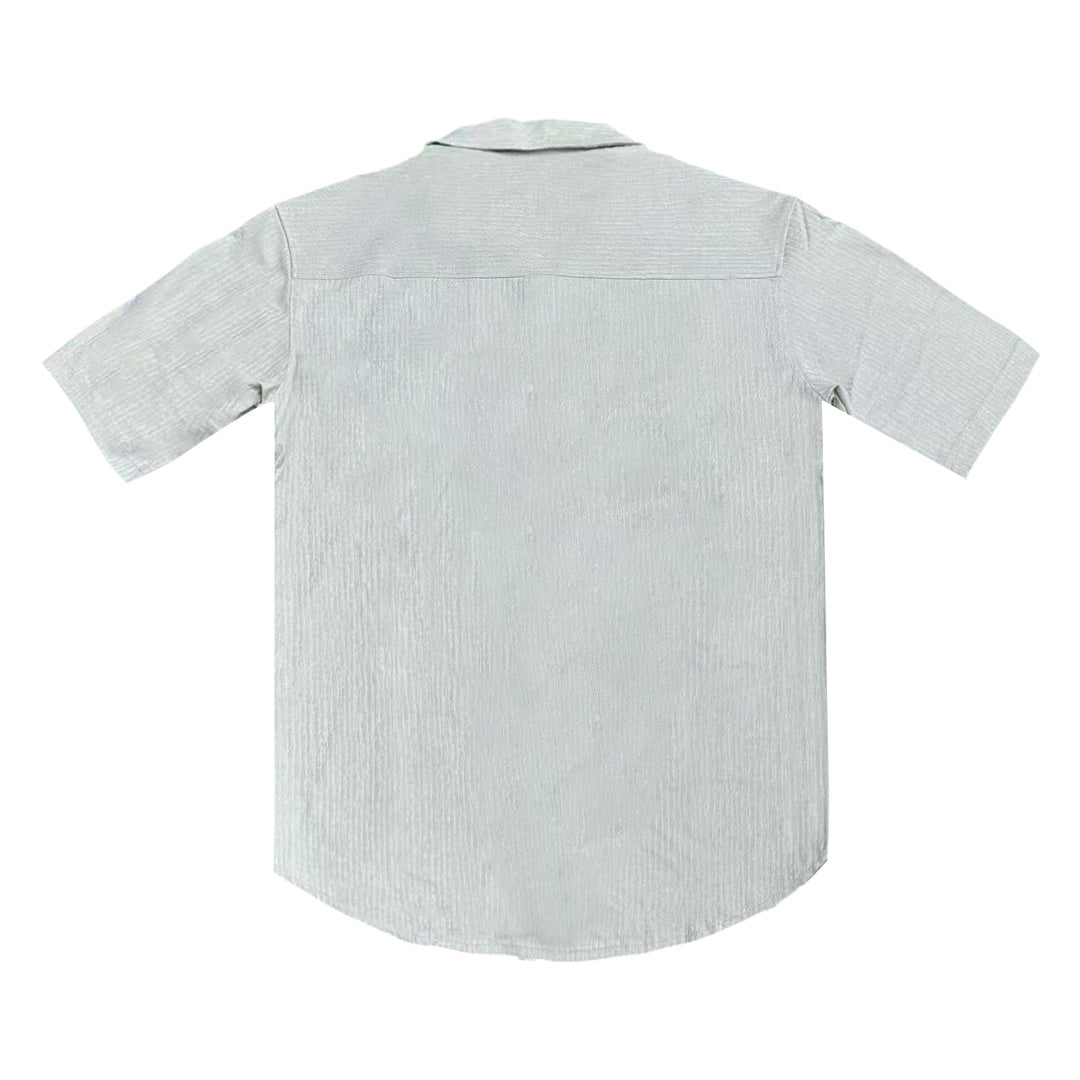 Oversized Short Sleeve Shirt 4501