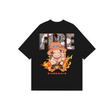 "FIRE" Oversized Tee 2584