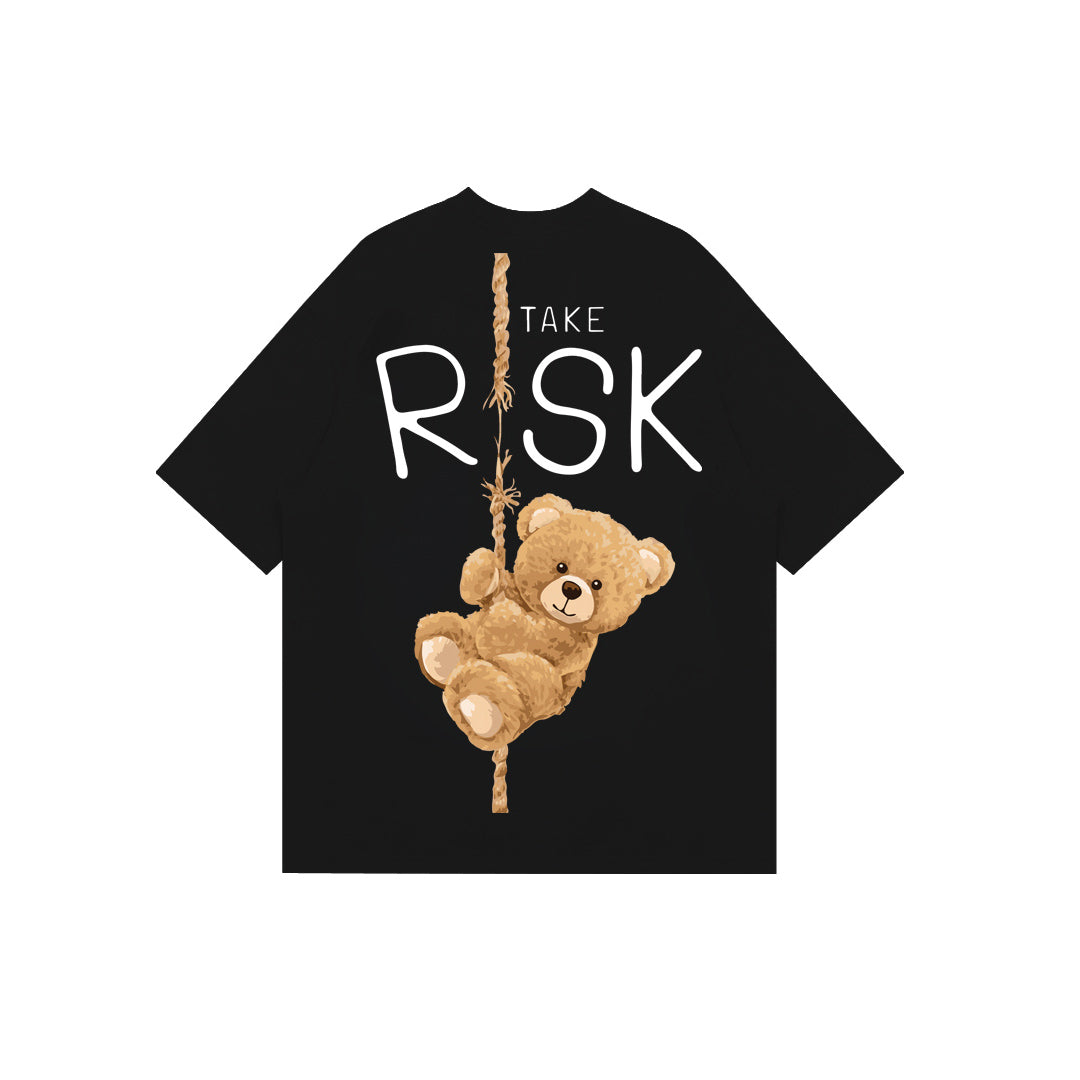 "Take Risk" Oversized Tee - 2951