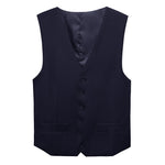 Formal Vests For Men Slim Fit (Navy) 4043