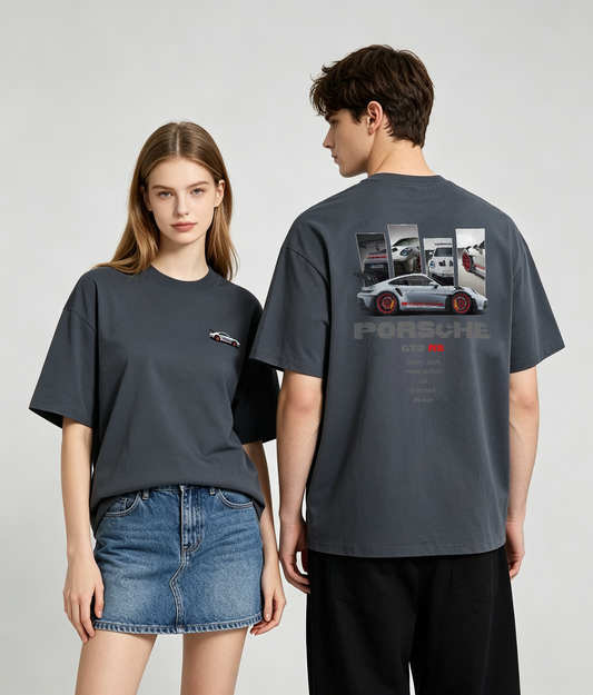 "GT"Oversized Tee - 3846