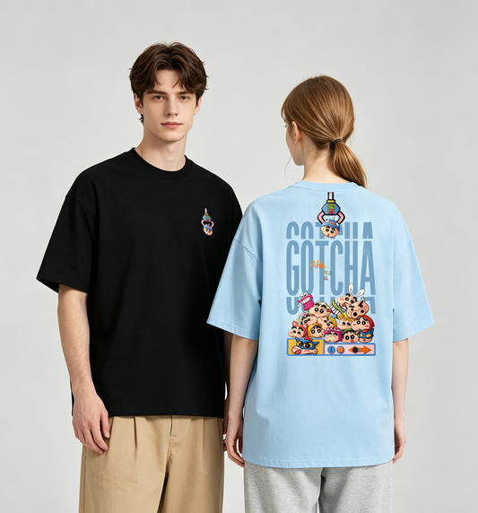 "GOTCHA" Oversized Tee - 3857