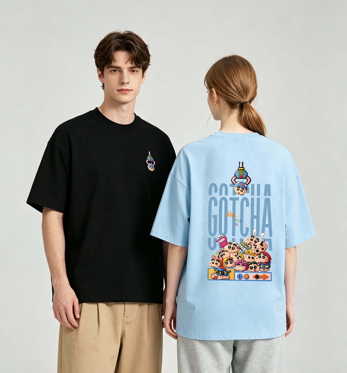 "GOTCHA" Oversized Tee - 3857