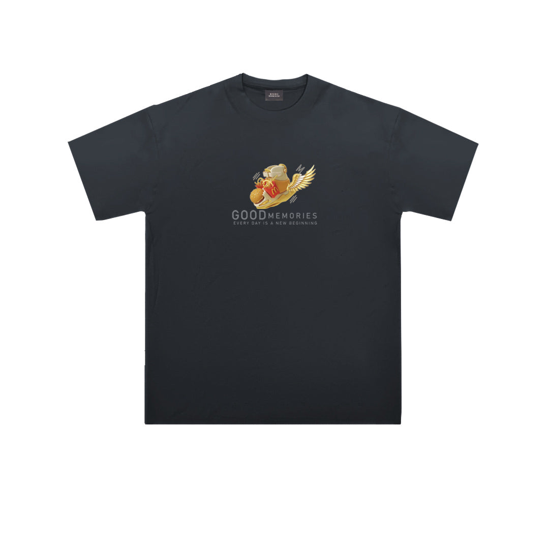 ”GOOD FLY" Oversized Tee -3766