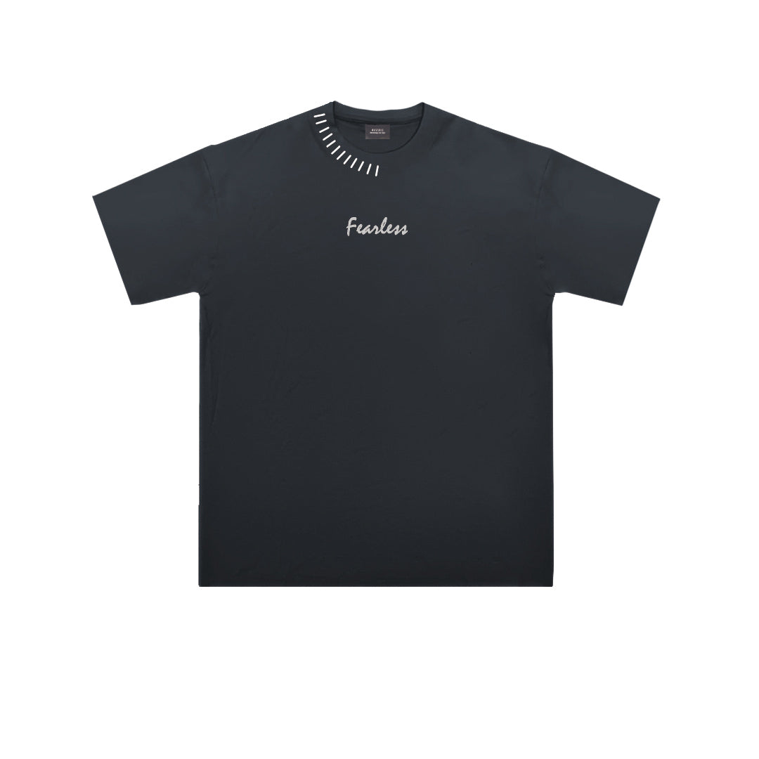 ”Fearless" Oversized Tee -3805
