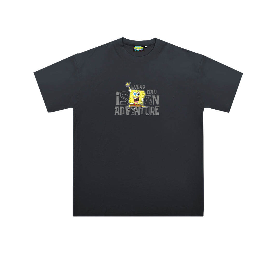 ”SBSP-EVERY DAY IS AN ADVENTURE" Oversized Tee -3817