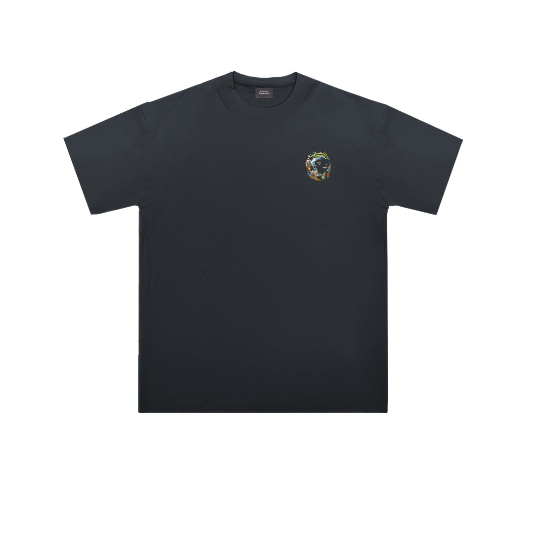 ”AWESOME" Oversized Tee -3737
