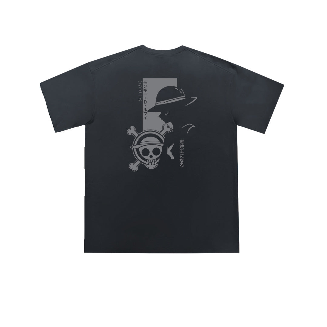 "OP-LUFFY" Oversized Tee - 3837