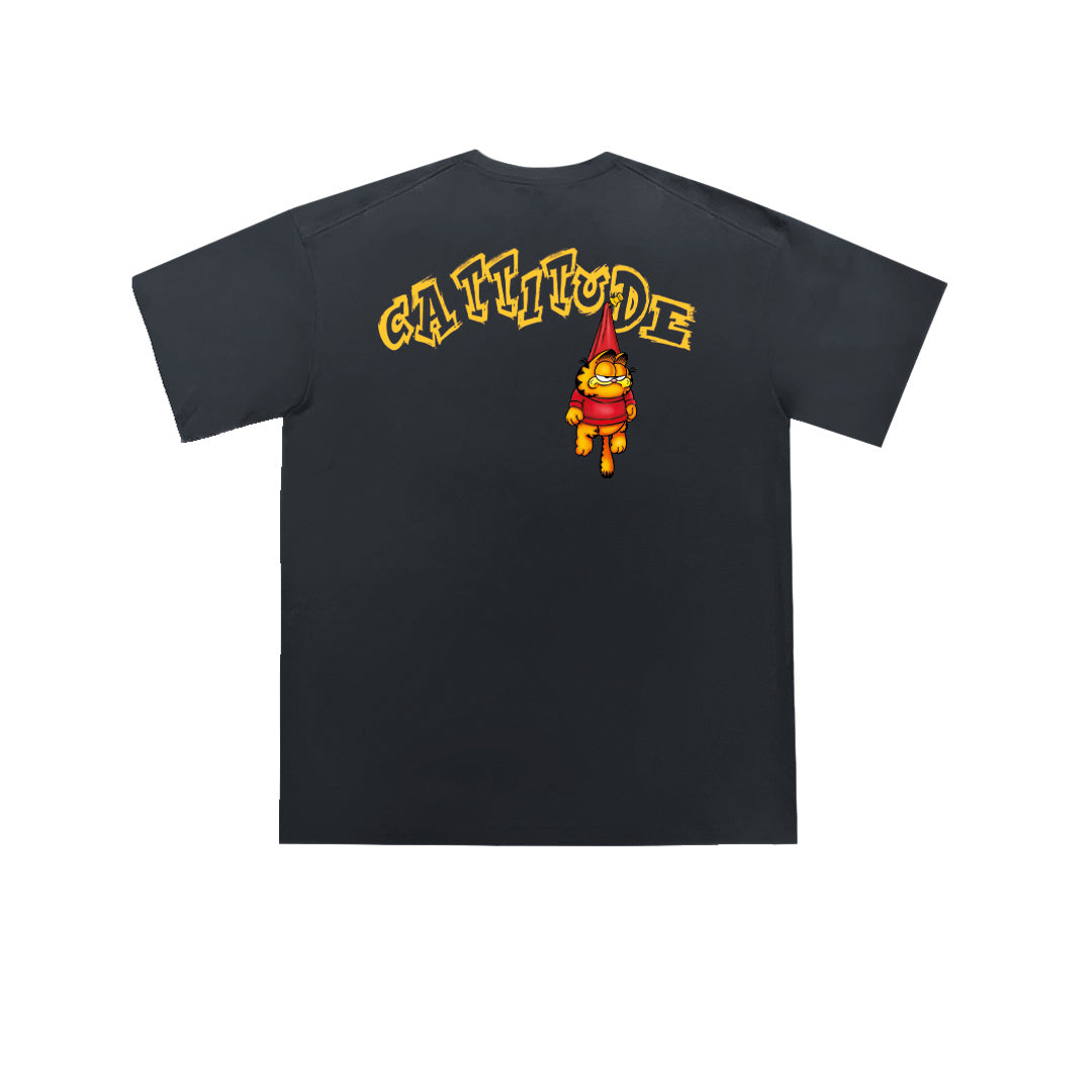 ”G-cattitude" Oversized Tee -3829