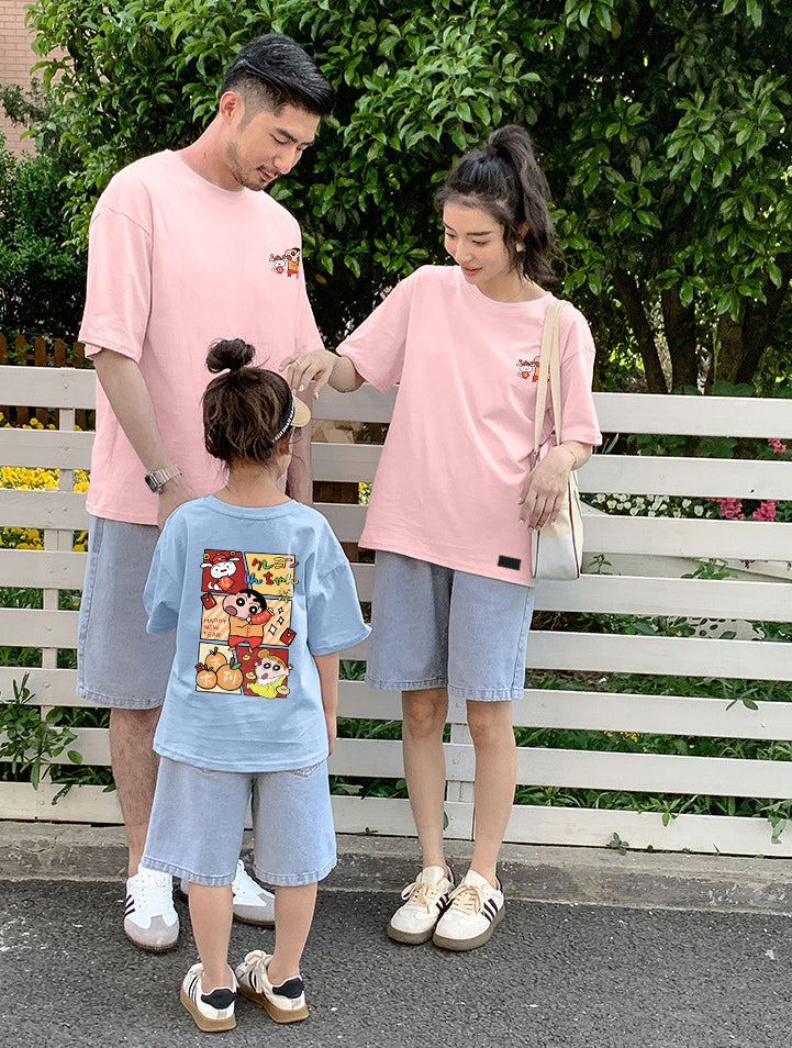 "New Year Shin-Chan" Oversized Tee - 2976