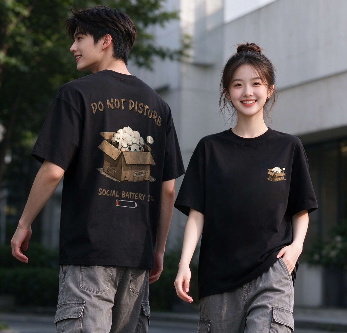 NEW YEAR Oversized Tee - 2019
