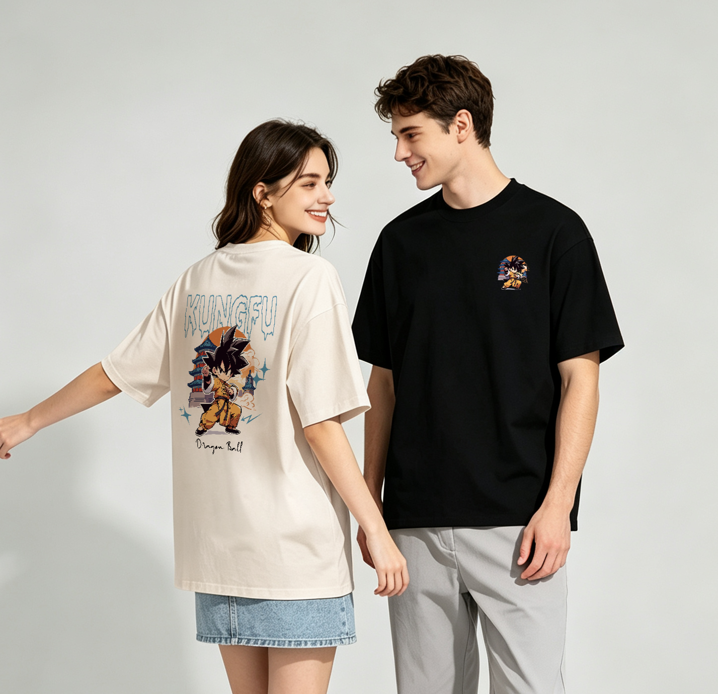 ”KUNGFU" Oversized Tee -3734