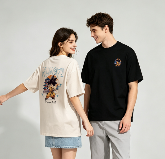 ”KUNGFU" Oversized Tee -3734