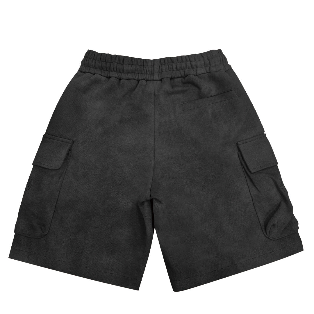 Black Jogger Shorts 8126