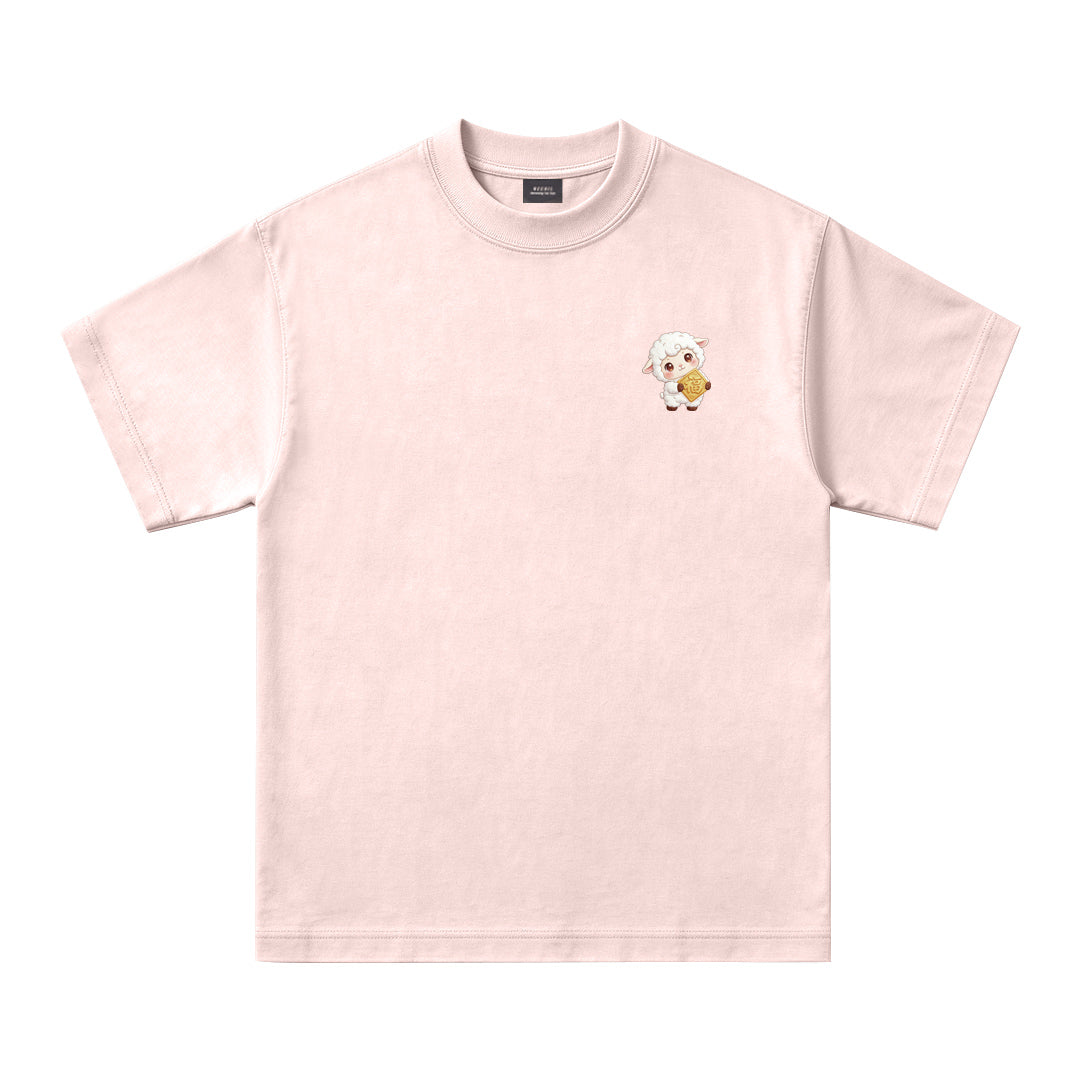 "Prosperity in Bloom" Oversized Tee - 3906