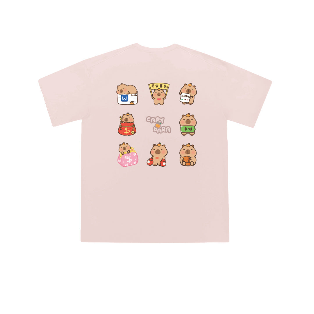 "$ CAPYBARA" Oversized Unisex Kids T-Shirt - 35861