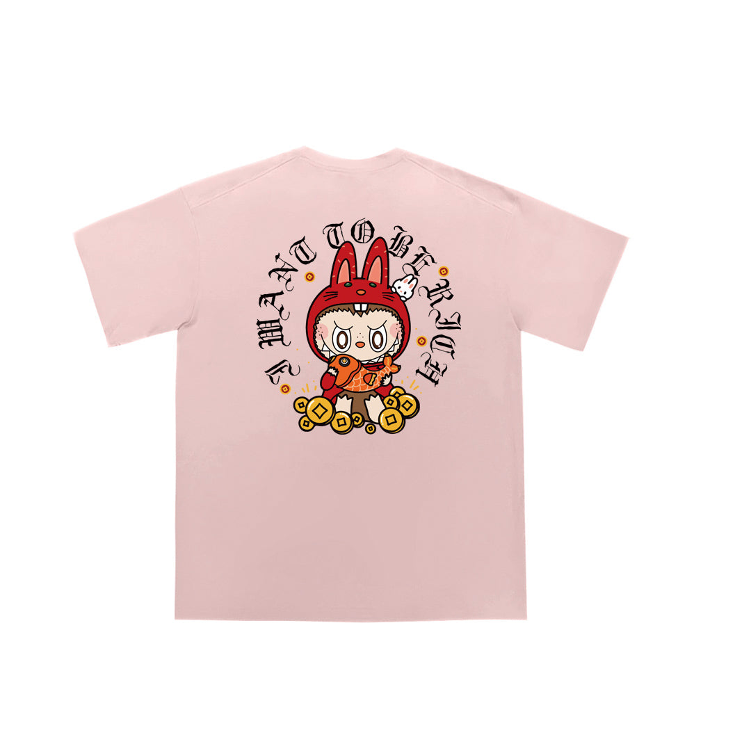 "Lucky Little Labubu" Oversized Tee - 2093