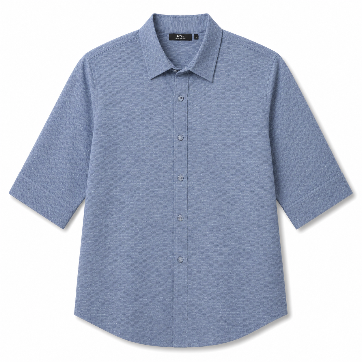 Navy 3/4-Sleeve Shirt 1309