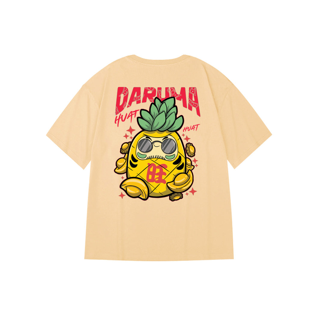 "Pineapple Daruma 旺" Oversized Unisex Kids T-Shirt 26491