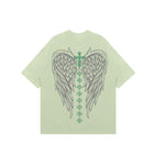 "Angel Wing with Spine" Oversized Tee 2569