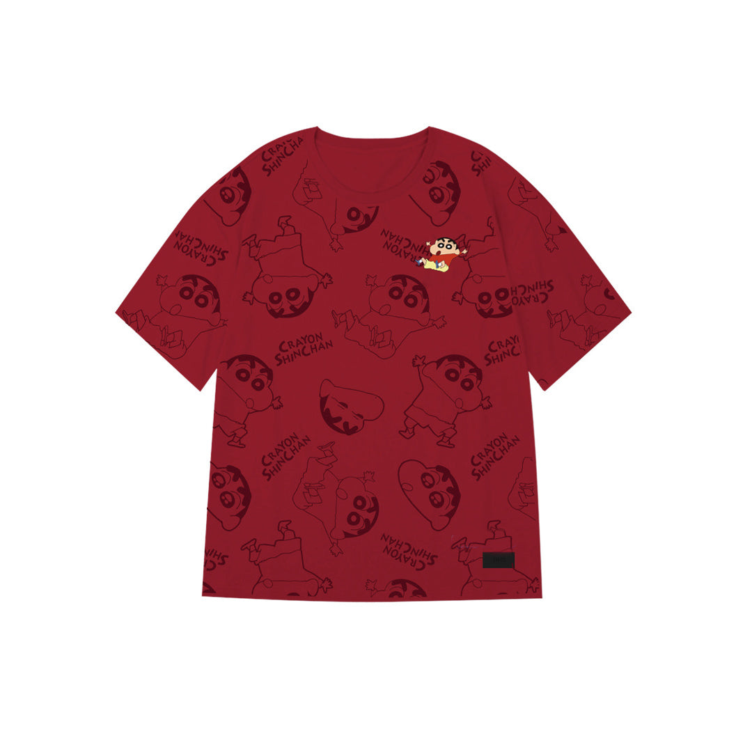 "Shin-Chan" Graffiti Oversized Tee - 2979