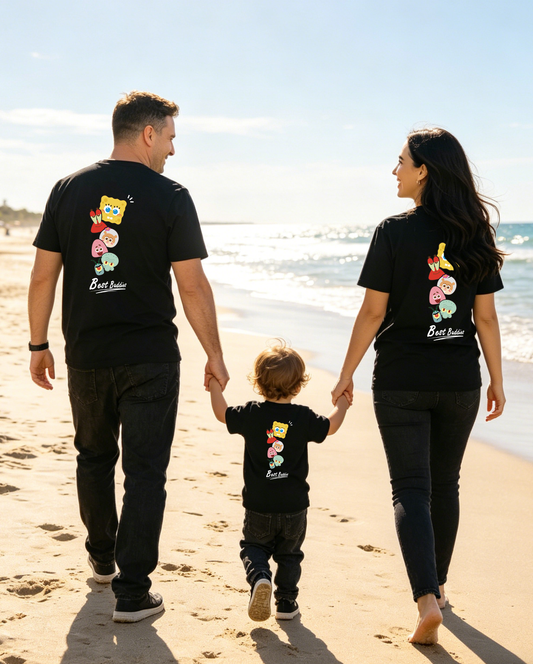 "BEST BUDDIES" Oversized Unisex Kids T-Shirt - 37541