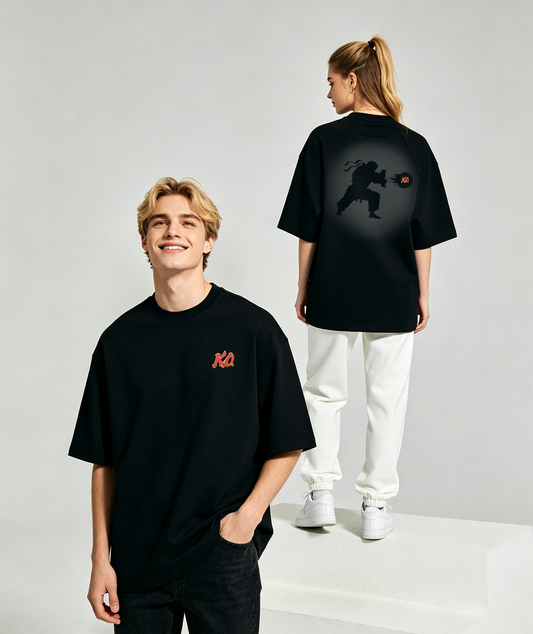 "KO" Oversized Tee - 3864