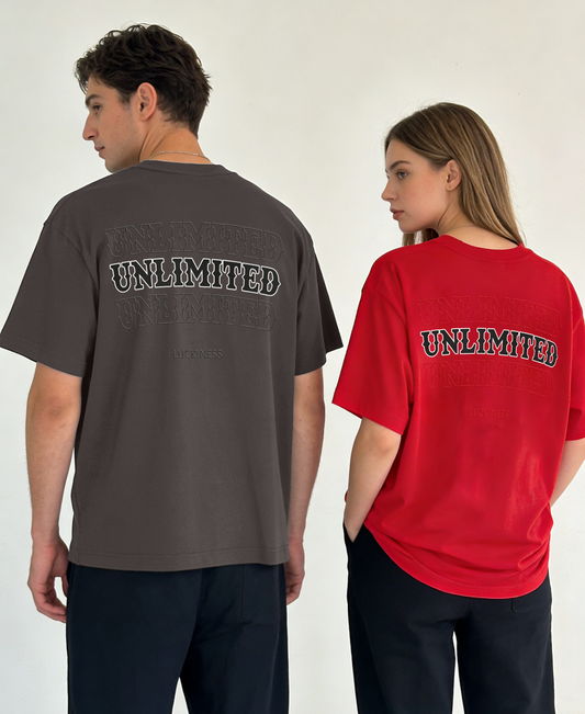 ”UNLIMITED" Oversized Tee - 3627