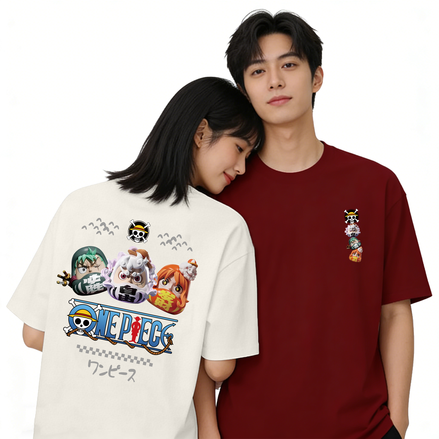 ”ワンピース" Oversized Tee - 3594