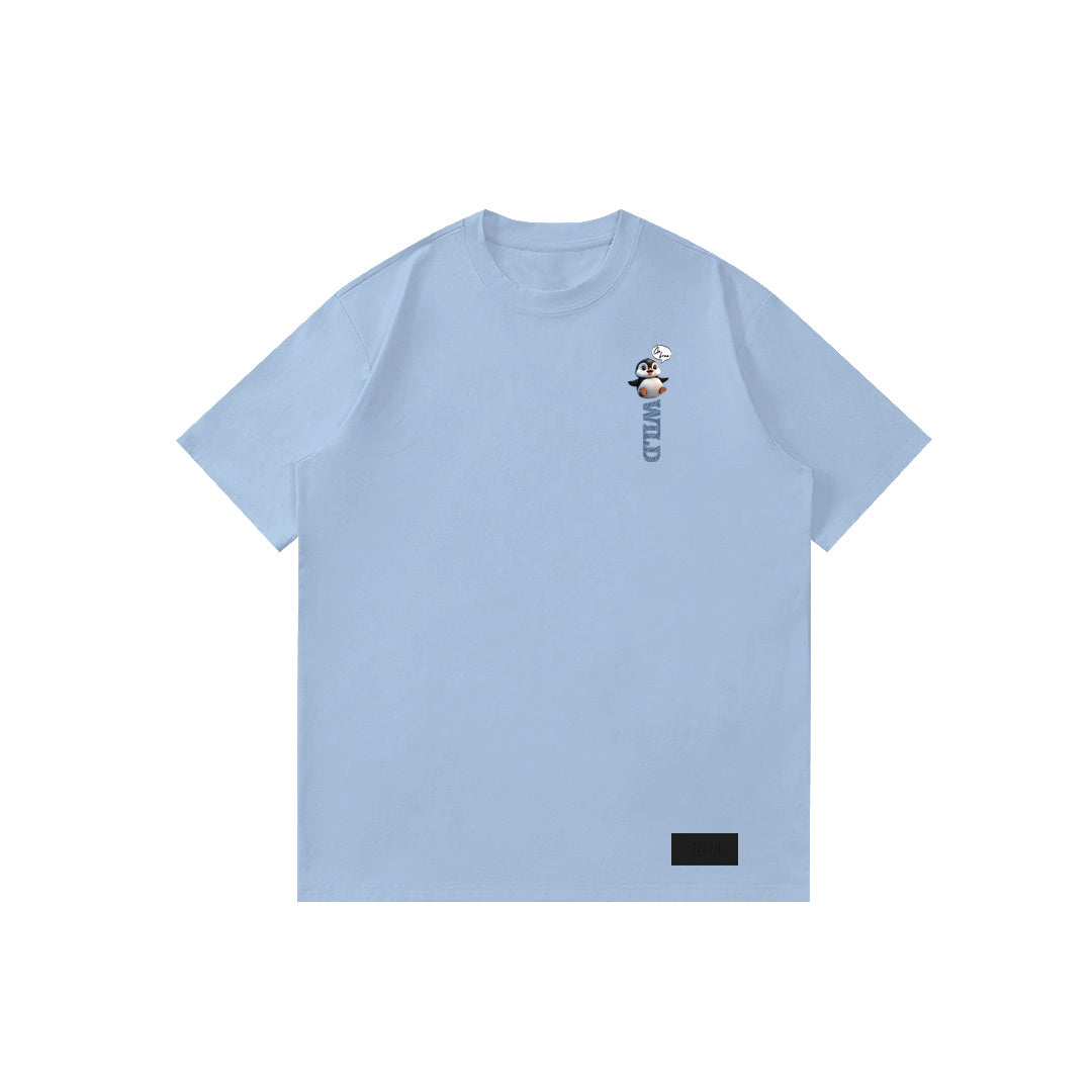 "Cute little penguin“ High Graded Odell Fabric Oversized Tee 2927