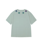 "Stars" Reflective Print on Odell Fabric: Oversized Tee 2474