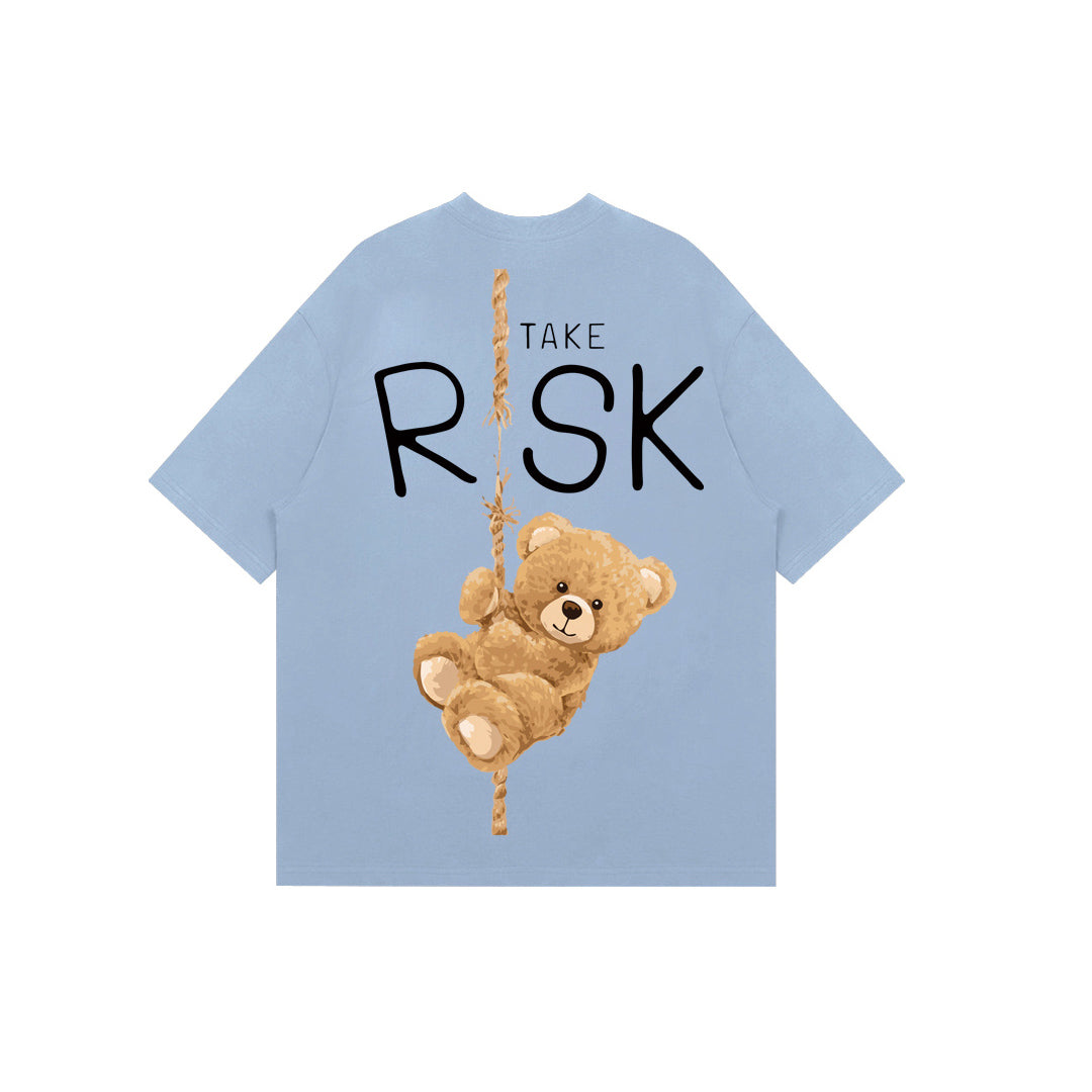 "Take Risk" Oversized Tee - 2951