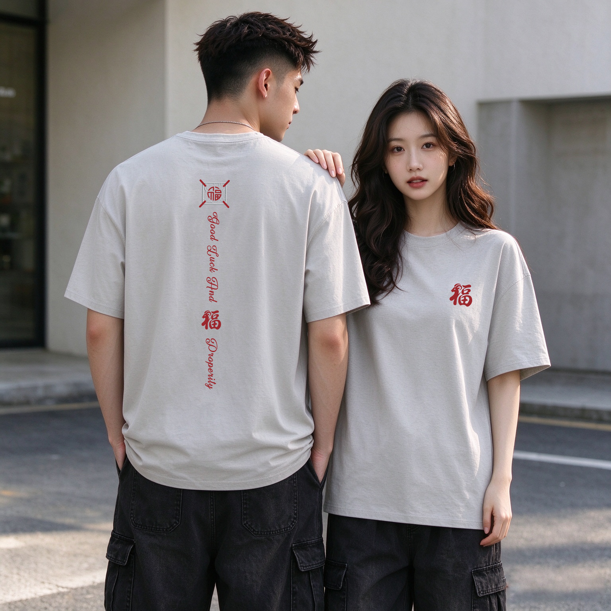 NEW YEAR Oversized Tee - 3953