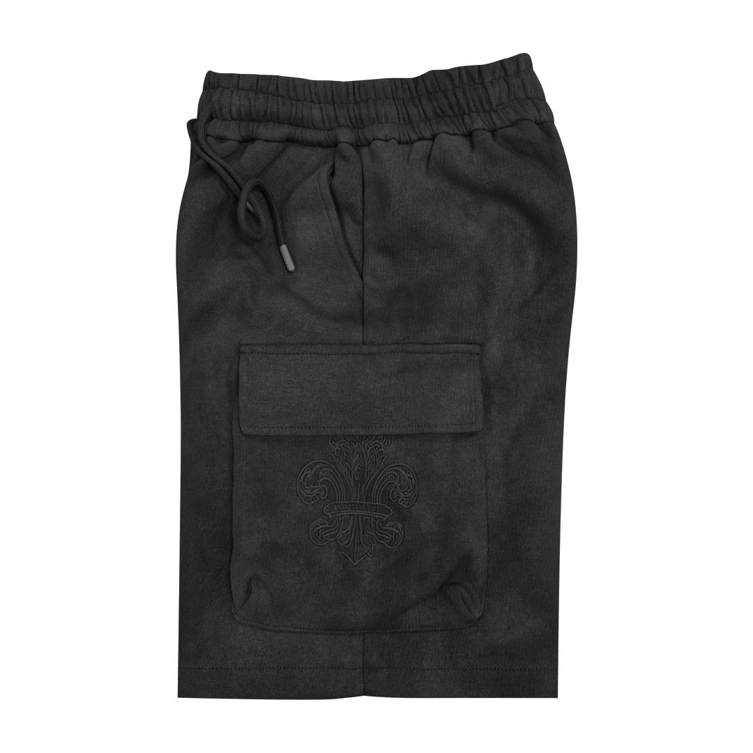 Black Jogger Shorts 8126