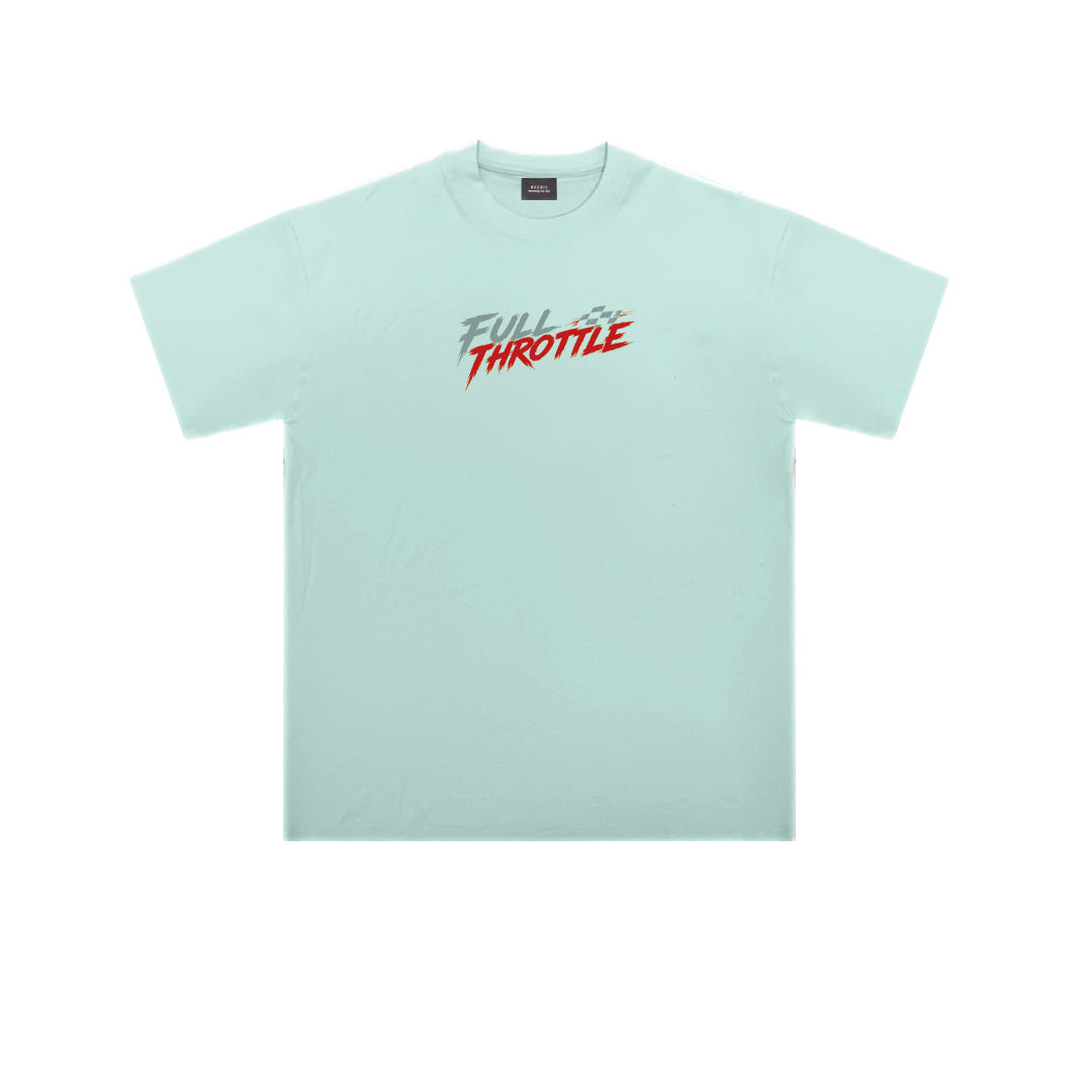 “FULL THROTTLE” Oversized Tee -3908